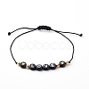 4Pcs 4 Styles Adjustable Nylon Thread Braided Bead Bracelets Sets BJEW-JB06225-8