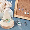 SUPERFINDINGS DIY Heart Bangle & Earring Making Finding Kit FIND-FH0003-47-2