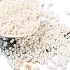 Rubberized Style Glass Seed Beads SEED-Z003-01J-1