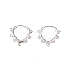 925 Sterling Silver Hoop Earrings Findings STER-B004-12P-1