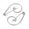 Iron Brooch Findings IFIN-K028-01P-3