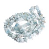 Natural Aquamarine Beads Strands G-G011-10-2