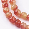 Two Tone Natural Jade Bead Strands G-R165-8mm-02-3