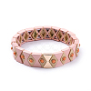 (Jewelry Parties Factory Sale)Tile Elastic Bracelets BJEW-K004-16A-2
