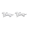 201 Stainless Steel Silhouette Charms STAS-N098-122P-3