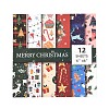 Christmas Pattern Scrapbooking Paper Pads Set STIC-C010-34C-3