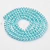 Glass Pearl Beads Strands HY-6D-B12-1