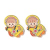 Cartoon Acrylic Cabochons MACR-P021-B06-1