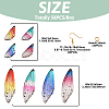 DIY Butterfly Wings Dangle Earring Making Kit DIY-TA0004-45-3