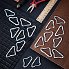 CHGCRAFT Iron Triangle Ring Buckles FIND-CA0005-45-4