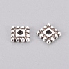 Tibetan Style Alloy Spacer Beads TIBEB-P002-02AS-NR-2