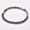 Electroplate Non-magnetic Synthetic Hematite Beads Strands G-J169B-4mm-07-2