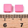 2-Hole Baking Paint Glass Seed Beads SEED-S023-17C-26-4