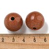 Synthetic Goldstone Beads G-G147-01K-3