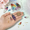 DIY Butterfly Wings Dangle Earring Making Kit DIY-TA0004-45-13