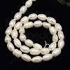Natural Cultured Freshwater Pearl Beads Strands PEAR-L001-16-3