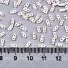 2-Hole Glass Seed Beads X-SEED-S031-S-SQ1204R-2