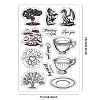 Custom Summer Theme PVC Plastic Clear Stamps DIY-WH0631-0083-6