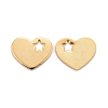 201 Stainless Steel Charms STAS-K217-74G-2