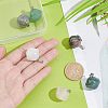 Unicraftale 6Pcs 6 Styles Natural Mixed Stone Pendants FIND-UN0001-38-4