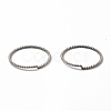 Non-Tarnish 304 Stainless Steel Open Jump Rings STAS-L262-36F-P-1