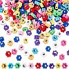 CHGCRAFT 300Pcs 10 Colors Handmade Polymer Clay Beads CLAY-CA0001-21-1