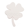 50Pcs Clover Paper Gift Tags AJEW-D065-01B-1