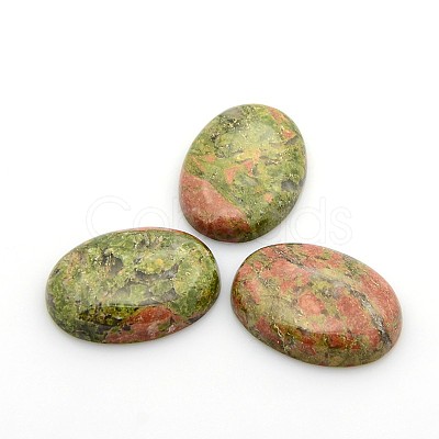 Natural Gemstone Cabochons G-P022-03-1