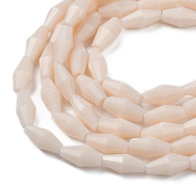 Opaque Glass Beads Strands GLAA-P001-03A-06-1