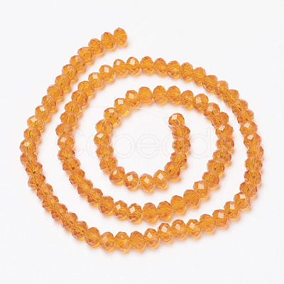 Glass Beads Strands EGLA-A034-T1mm-D05-1