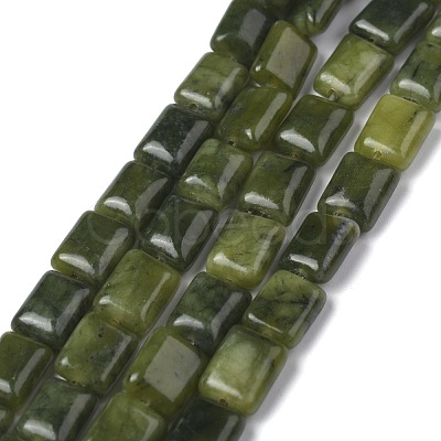 Natural Xinyi Jade/Chinese Southern Jade Beads Strands G-Z006-B07-1