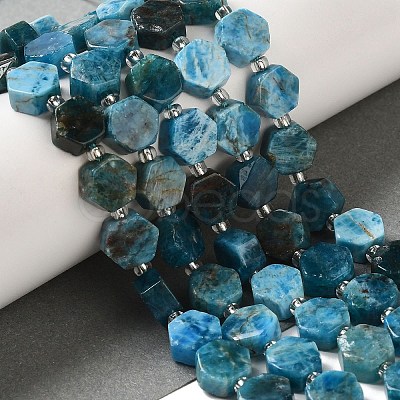 Natural Apatite Beads Strands G-P534-A02-01-1