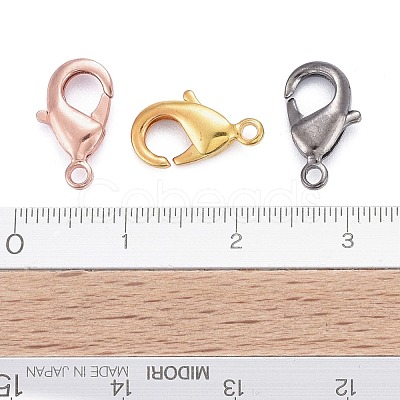 Brass Lobster Claw Clasps KK-902-M-1