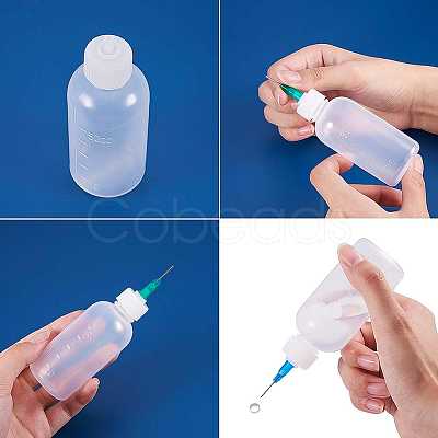 50ml Plastic Glue Liquid Container TOOL-BC0008-09-1