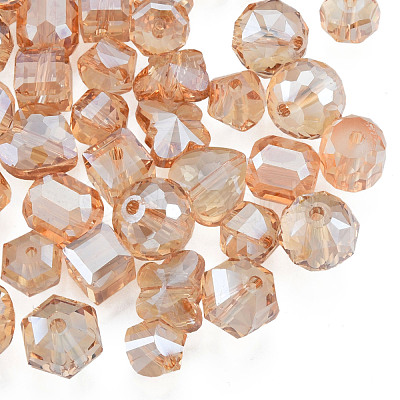 Transparent Glass Beads EGLA-N002-49-A05-1