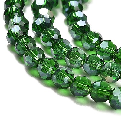 Transparent Glass Beads EGLA-A035-T4mm-B10-1