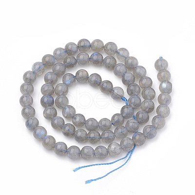 Natural Labradorite Beads Strands X-G-T064-70B-1