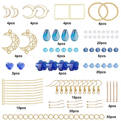 SUNNYCLUE DIY Dangle Earring Making Kits DIY-SC0016-39-1