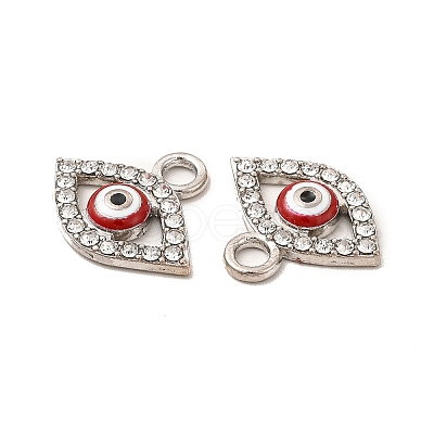 Alloy Rhinestone Enamel Pendants ENAM-M053-04P-1