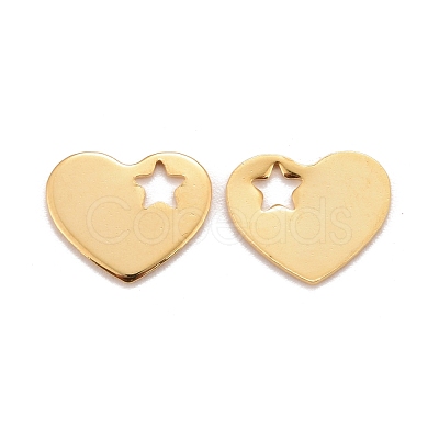 201 Stainless Steel Charms STAS-K217-74G-1