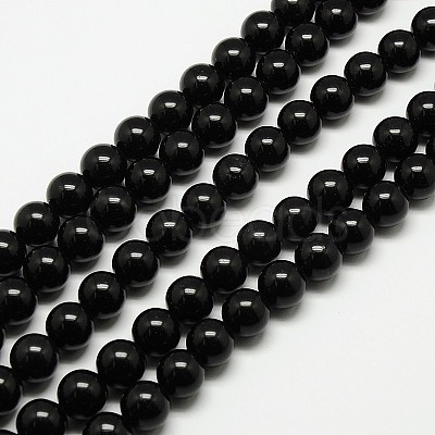 Natural Malaysia Jade Bead Strands X-G-M099-6mm-01-1