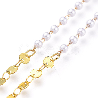 Brass Chain Eyeglasses Chains AJEW-EH00031-1