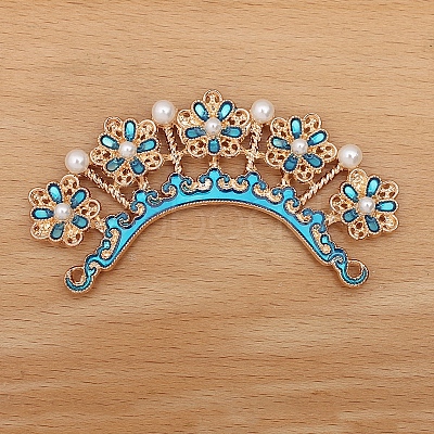 Crown Alloy Enamel Hair Finding PW-WGD2F69-04-1