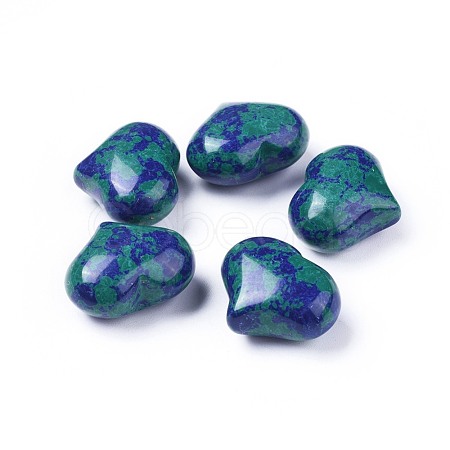 Natural Chrysocolla and Lapis Lazuli Stone G-F659-A19-1