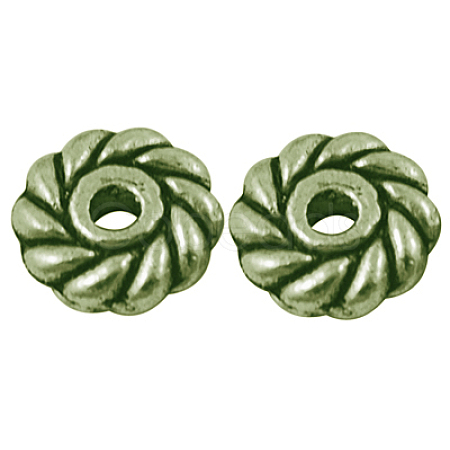 Tibetan Style Alloy Spacer Beads X-MLF10764Y-NF-1