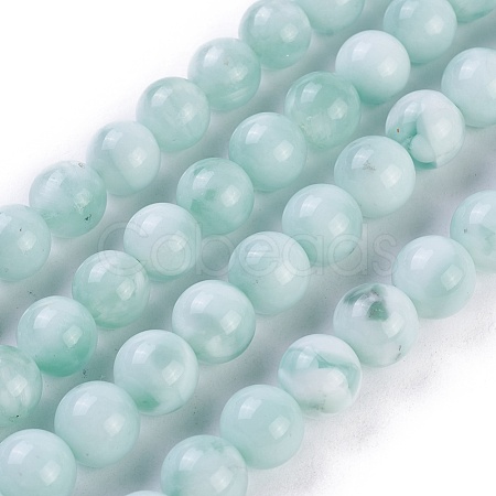 Natural Glass Beads Strands G-I247-15A-1