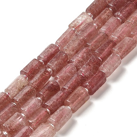 Natural Strawberry Quartz Beads Strands G-N327-06-37-1