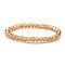 Fashionable Faceted Rondelle Glass Beads Stretch Bracelets for Women Girls Gift