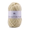 Polyester Yarn for Sweater Hat, for Knitting Crochet Supplies, Old Lace, 2mm, about 92.96 Yards(85m)/Skein