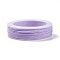 Braided Nylon Threads, Dyed, Knotting Cord, for Chinese Knotting, Crafts and Jewelry Making, Plum, 1mm, about 21.87 yards(20m)/roll